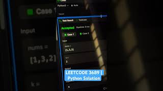 LeetCode 3689 in 60 Seconds 🚀 Maximum Total Subarray Value I | Greedy Insight #dsa #coding #shorts