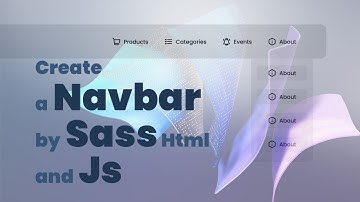 🧑‍💻Create Navbar by Sass HTML JavaScript in ASMR and No Talking