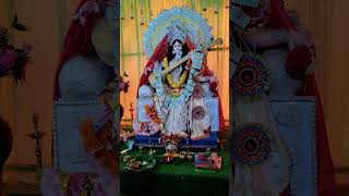 Feeling blessed by Saraswati Mata 🙏 May her wisdom guide us always. ✨ #SaraswatiMata ##