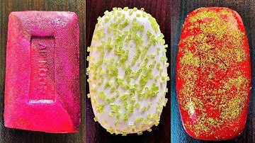 Most SATISFYING SOAP CUTTING VIDEO | Most Relaxing Soap Carving ASMR | 32 | Subscribe Please.