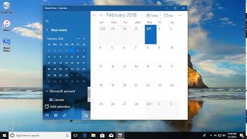 How to change First Day of Week in Calendar app in Windows 10 (Tutorial)