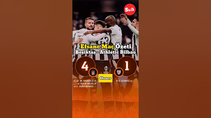 Beşiktaş 4-1 Athletic Bilbao maçı özeti UEFA Avrupa Ligi 7.Hafta #beşiktaş #athleticbilbao #maçözeti