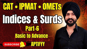 Indices & Surds-6 | Rationalization Part-1| CAT, XAT, GRE, SNAP, NMAT, CMAT, BankPO, SSC