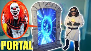 If your friend creates a Portal to The Monster Universe, DO NOT enter it! Run Away Fast!!