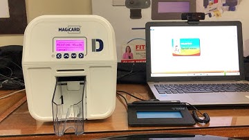 Magicard D - Printing Holokote to Holopatch Card