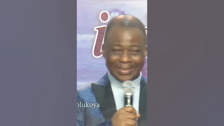 moment with Dr. Olukoya. #drolukoya