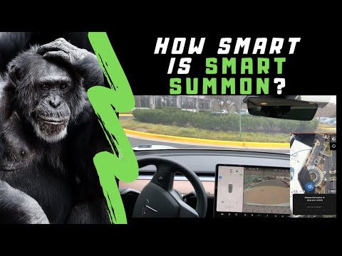 Tesla Summon | Smart Summon Testing Running the Latest Software | 2019.40.50.7
