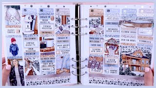 Plan With Me: Snow Cabin (Glam Planner)