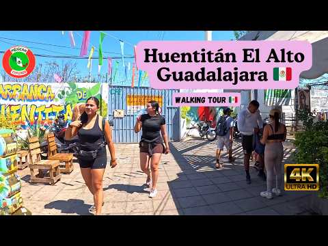 Huentitán El Alto Guadalajara 🇲🇽 4K  Walking Tour
