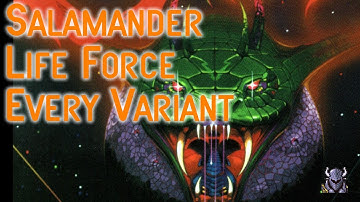 Life Force & Salamander - All Versions Explained