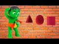 FUNNY KIDS MATCH SHAPES ❤  Play Doh Cartoons For Kids