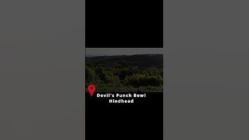 Thumbnail of Devils punch bowl | #dronephotography #mavicair #shorts #history #devil #surrey #uk