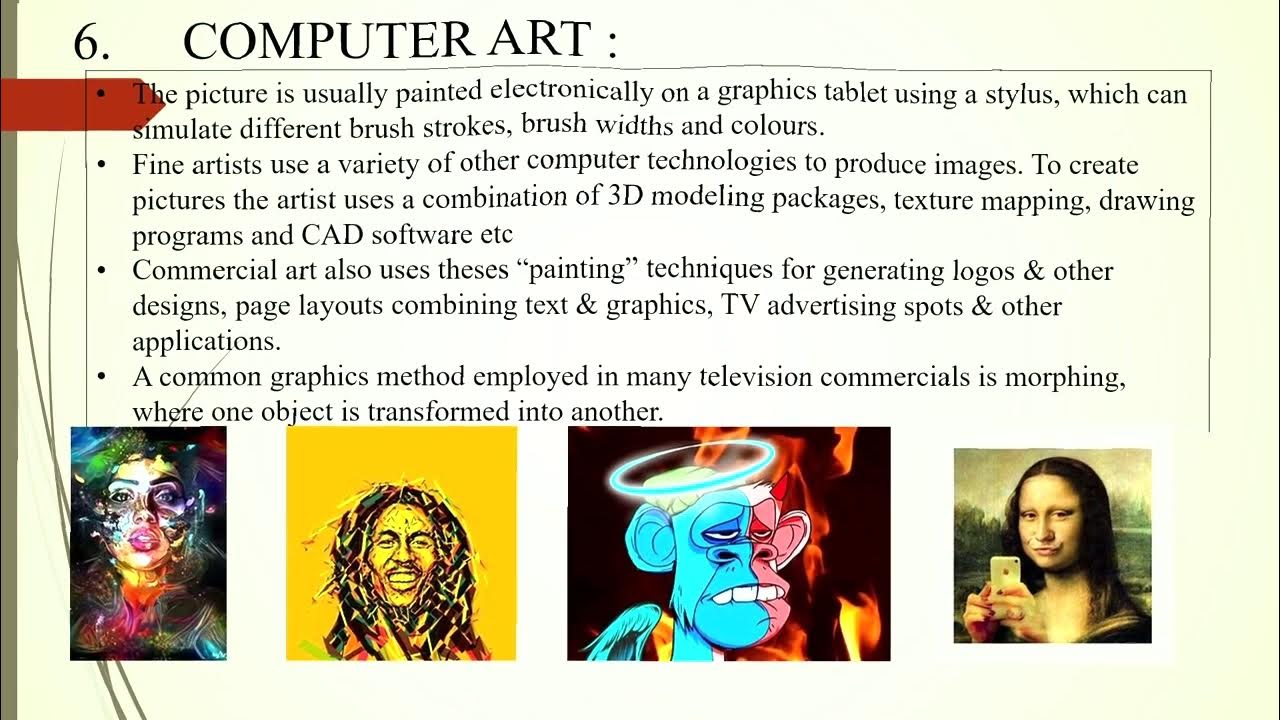 APPLICATIONS OF COMPUTER GRAPHICS AND VISUALIZATION YouTube