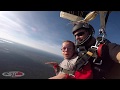 DJ Sveta tandem jump. DJ Tandem skydive in Zimbabwe