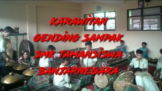 Karawitan smk tamansiswa banjarnegara gending sampak penutupan mantull | terbaru 2020