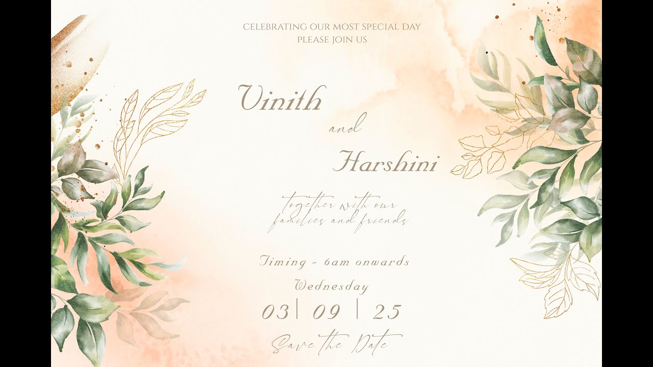 Harshini weds Vinith | Janavasam,Mapillai alaippu