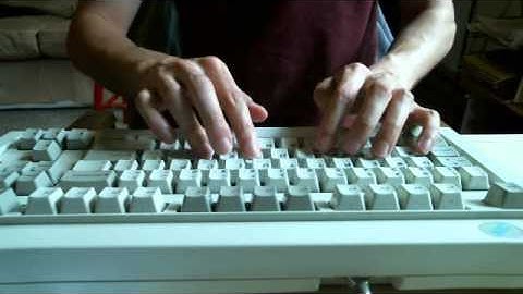 IBM Model M Space Saving Keyboard