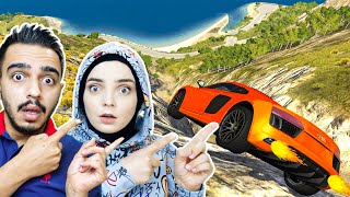 UÇURUMDAN AŞAĞI DÜŞTÜK !! 😱 | BEAMNG DRIVE