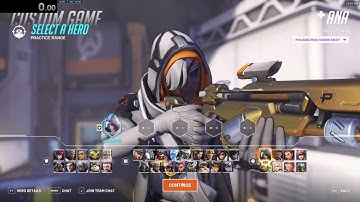 Ana practice range speedrun in under 24