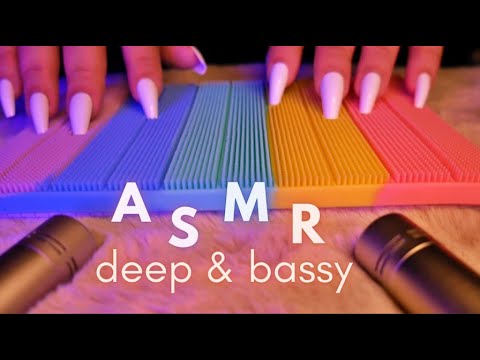 ASMR Tapping & Scratching Vibrating Tingles (No Talking)