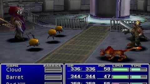 FFVII - Level 99 Enemies Challenge, Part 6: Sample:HO512