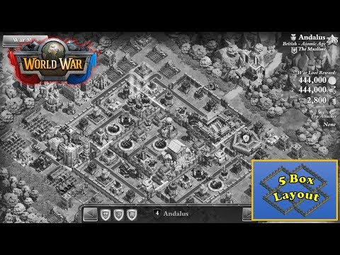 DomiNations War Attack 2* vs Andalus | L215 | The Muslims | How not to attack :) | 2017.06.27