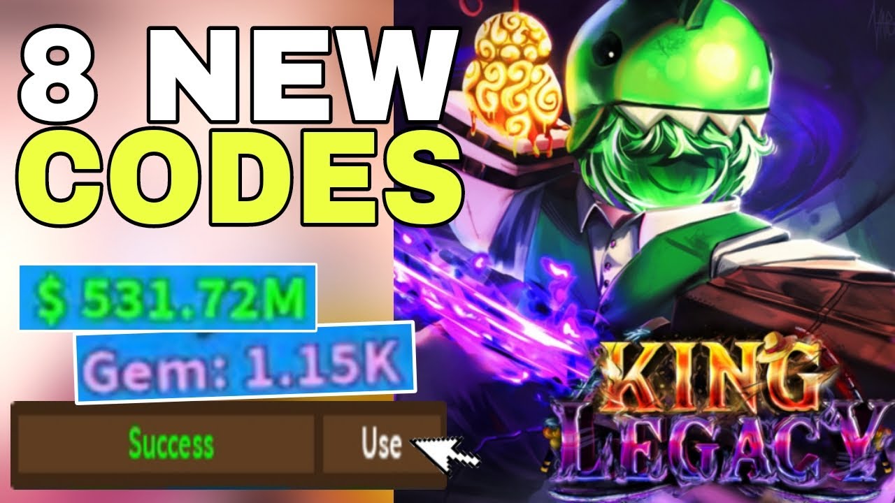 King Legacy codes gems new  King Legacy code 