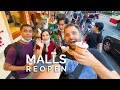 Foreigners Reaction to Malls Reopen in Thailand - Bangkok Riverside Vlog - COVID-19 Update