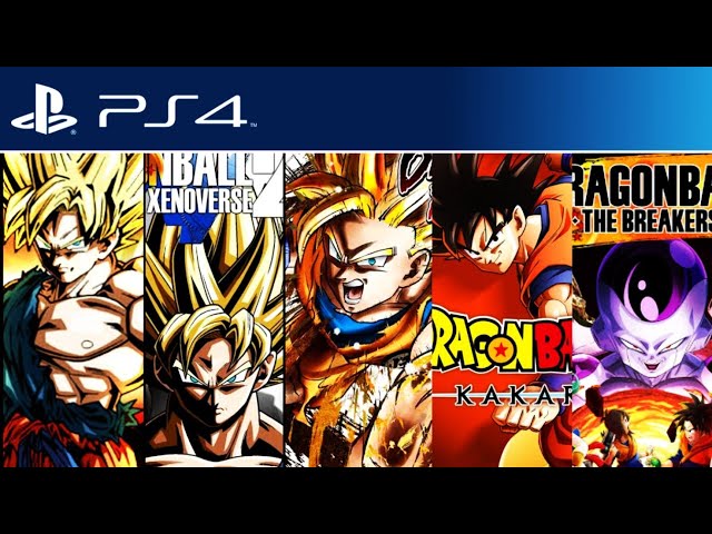 All Dragon Ball Games for Ps4 (2015-2022) 