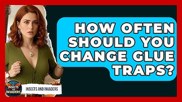 How Often Should You Change Glue Traps? - Insects and Invaders