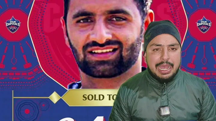 #Breaking Auqib Nabi Dar from Baramulla sold to Delhi Capitals for ₹8.40 Crore at IPL Auction : 