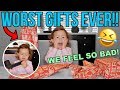 SURPRISING AVA WITH REALLY BAD CHRISTMAS GIFTS!!! **UNEXPECTED REACTION**