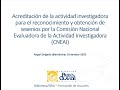 Sexenios de investigación, CNEAI UPO 2020 Parte 1