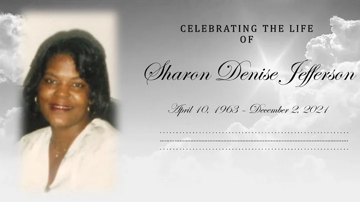 Sharon Jefferson - Funeral Service