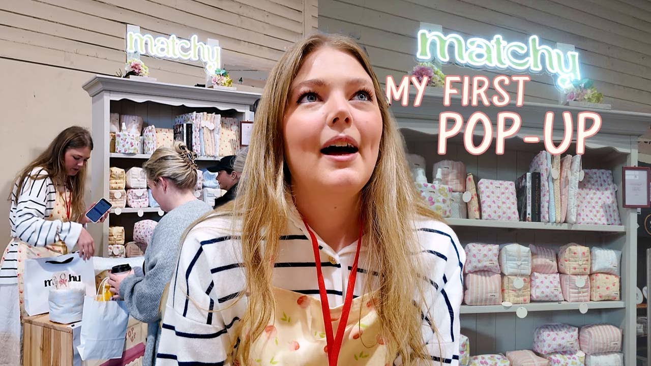 MAKING 120+ BAGS FOR MY FIRST POP-UP IN 1 WEEK!!