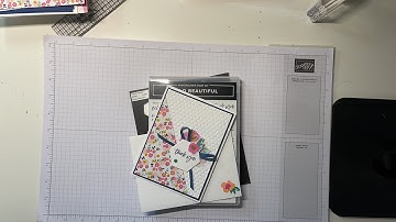 Stampin Up//Hello Beautiful//Beautiful Shapes Dies//Abstract Beauty DSP//Jan-Jun 2022 Mini Catalog