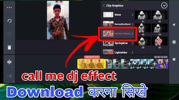 kinemaster me callme dj effect install kaise kare||how to install call me dj effect in kinemaster||