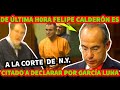 AL FIN !! FELIPE CALDERON ES CITADO A DECLARAR EN LA CORTE DE N.YORK POR CASO DE GARCIA LUNA