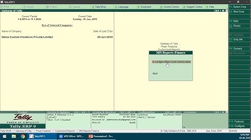 Report Cost Centre-wise Ledger-wise