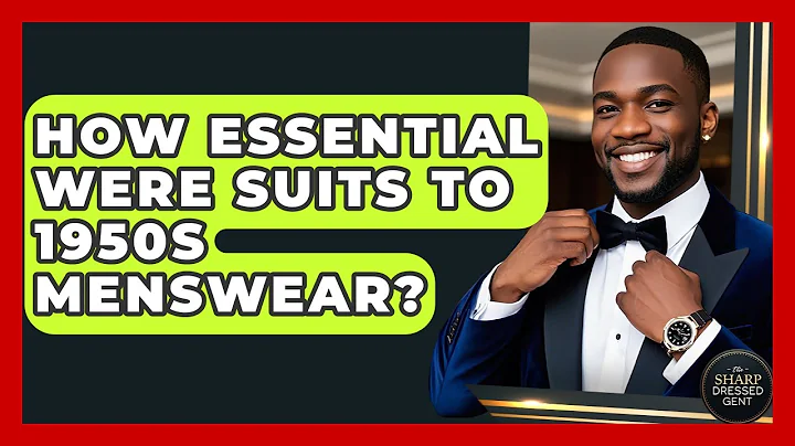 How Essential Were Suits To 1950s Menswear? - The Sharp Dressed Gent