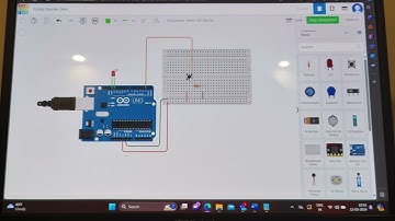 Arduino board with LED blinking Name