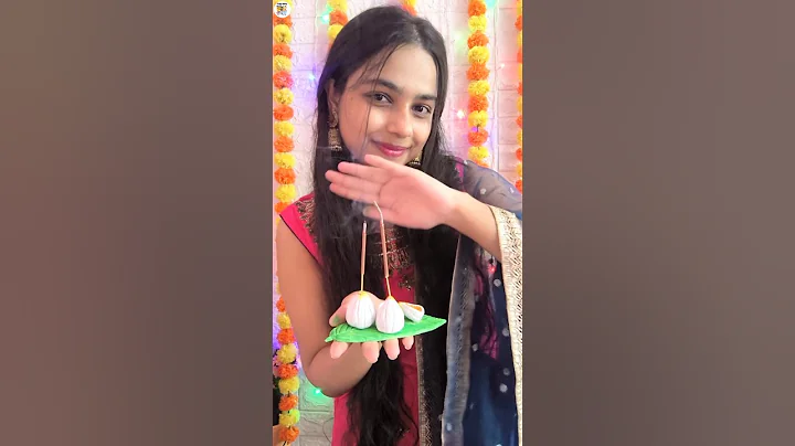 Ganpati Decoration ideas😳🌺Modak Agarbatti Stand #diy #craftywasp #easyganpatidecoration #easycraft