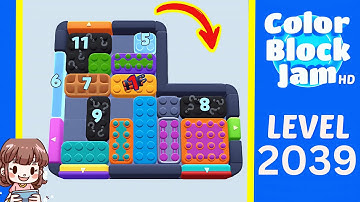 Color Block Jam Level 1136 (2039) Solution Walkthrough