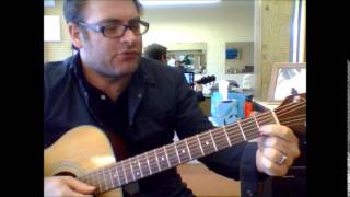 How to play C6 guitar chord on acoustic guitar