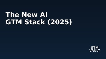 The New GTM Stack: How to Build & Scale a SaaS in 2025 with AI