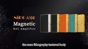 NiPO A100 Super-Linear Headphone Amplifier,Simple HiFi for Everyone!