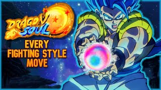 Every Fighting Style Move In Roblox Dragon Soul
