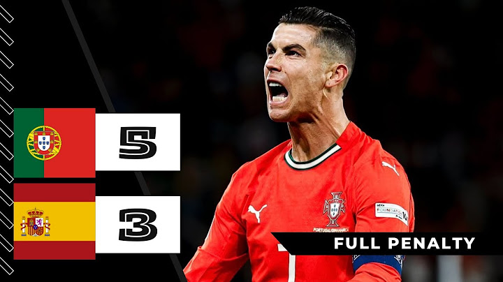 PORTUGAL VS SPAIN (5-3) FULL HIGHLIGHT PENALTY GOALS