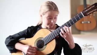 Leonora Spangenberger (11) plays Caprice No. 7 by Luigi Legnani on a 2004 Curt Claus Voigt chords