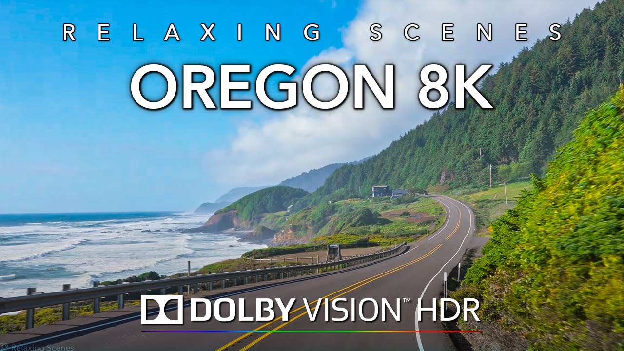 Driving Oregon Central Coast in 8K Dolby Vision HDR